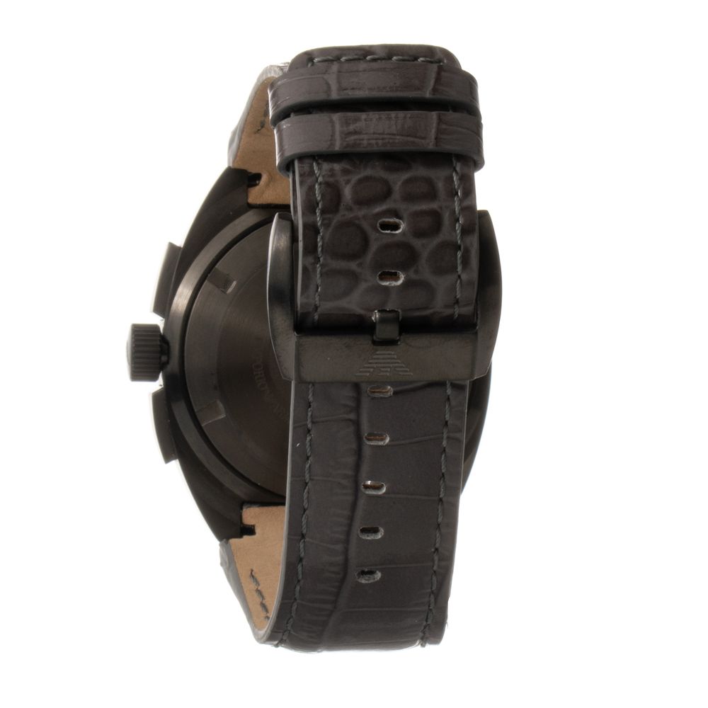 Armani Brown Leather Watch for Timeless Sophistication