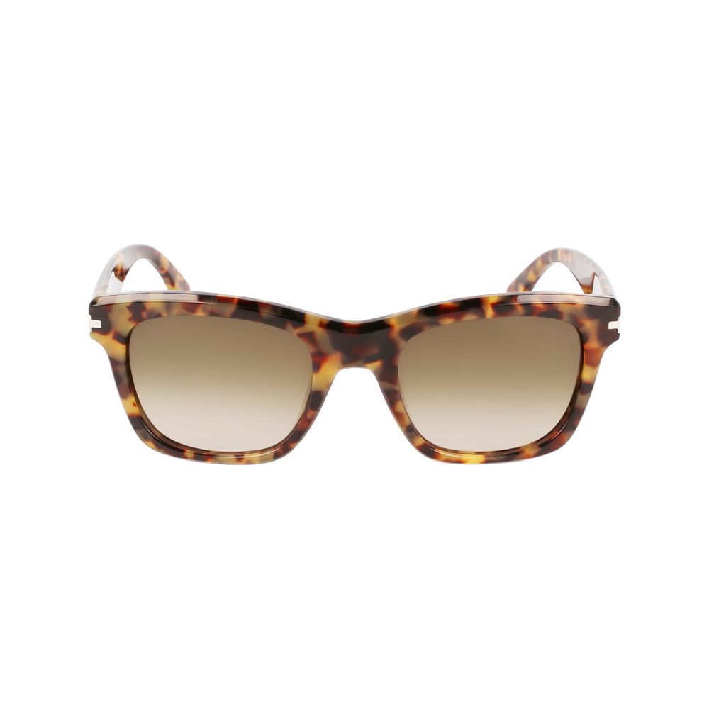 Lanvin Brown Acetate Sunglasses for Timeless Elegance