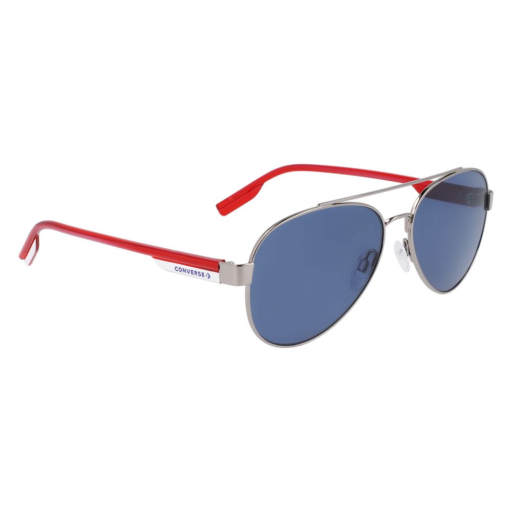 Converse Gray Metal Sunglasses for Timeless Elegance