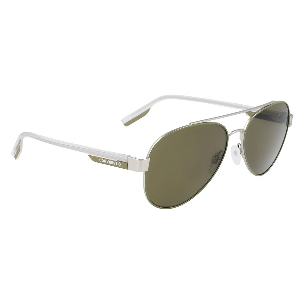 Converse Green Metal Sunglasses for Elevated Style