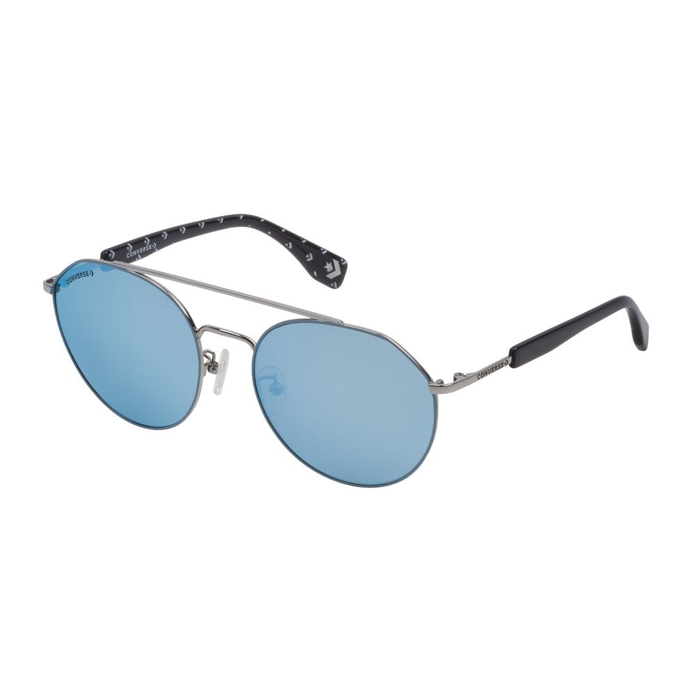 Converse Gray Metal Sunglasses for Elevated Style