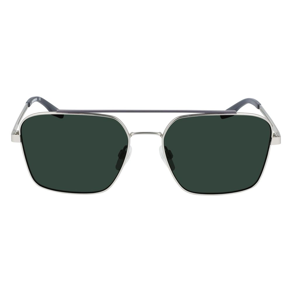 Converse Silver Metal Sunglasses for Elevated Style
