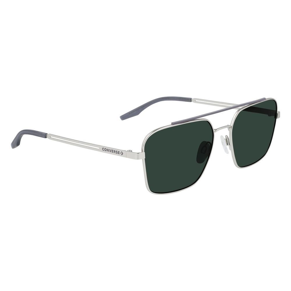 Converse Silver Metal Sunglasses for Elevated Style