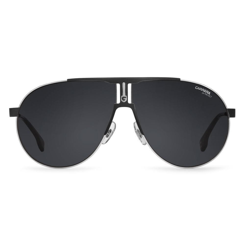 Carrera Black Metal Sunglasses with Timeless Elegance