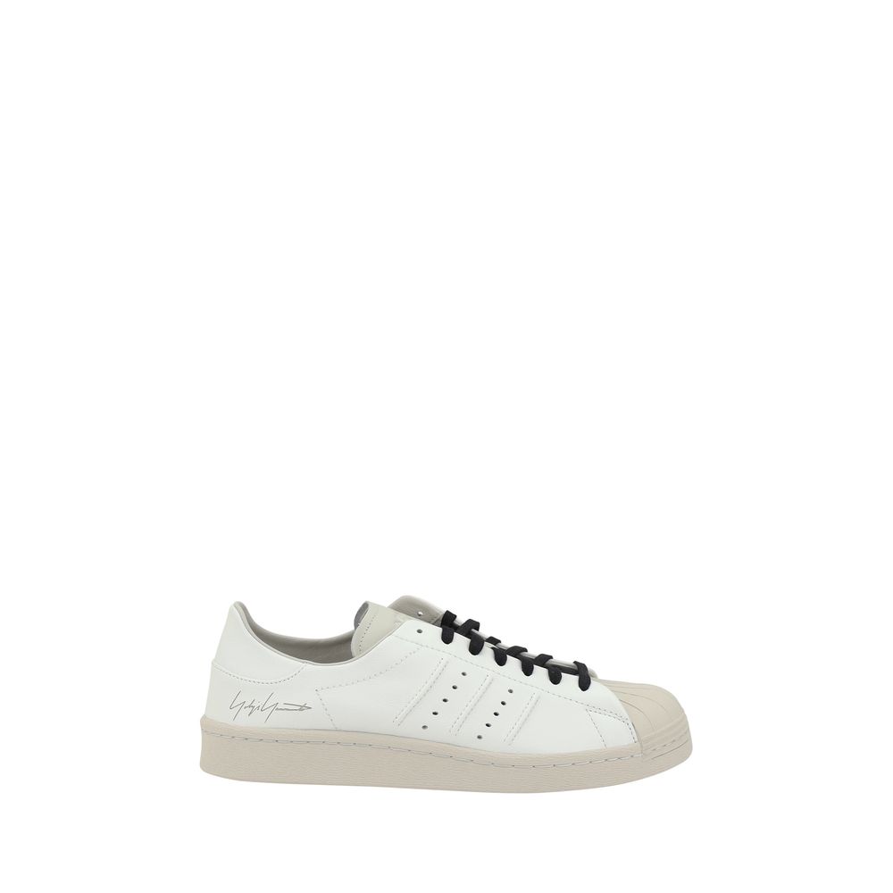 Y-3 White Leather Stan Smith Sneakers: Timeless Elegance Redefined