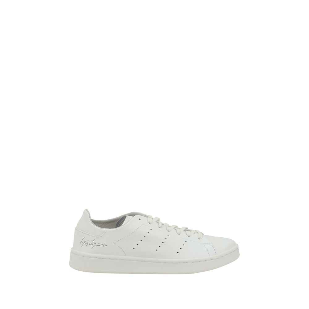 Y-3 White Leather Stan Smith Sneakers for Effortless Sophistication