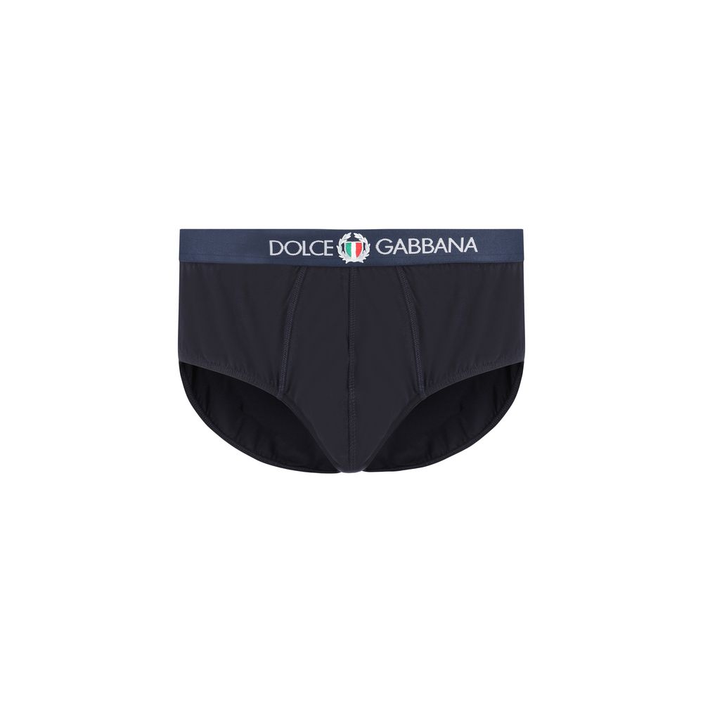 Dolce & Gabbana White Cotton Underwear Briefs for Elevated Everyday Luxury
