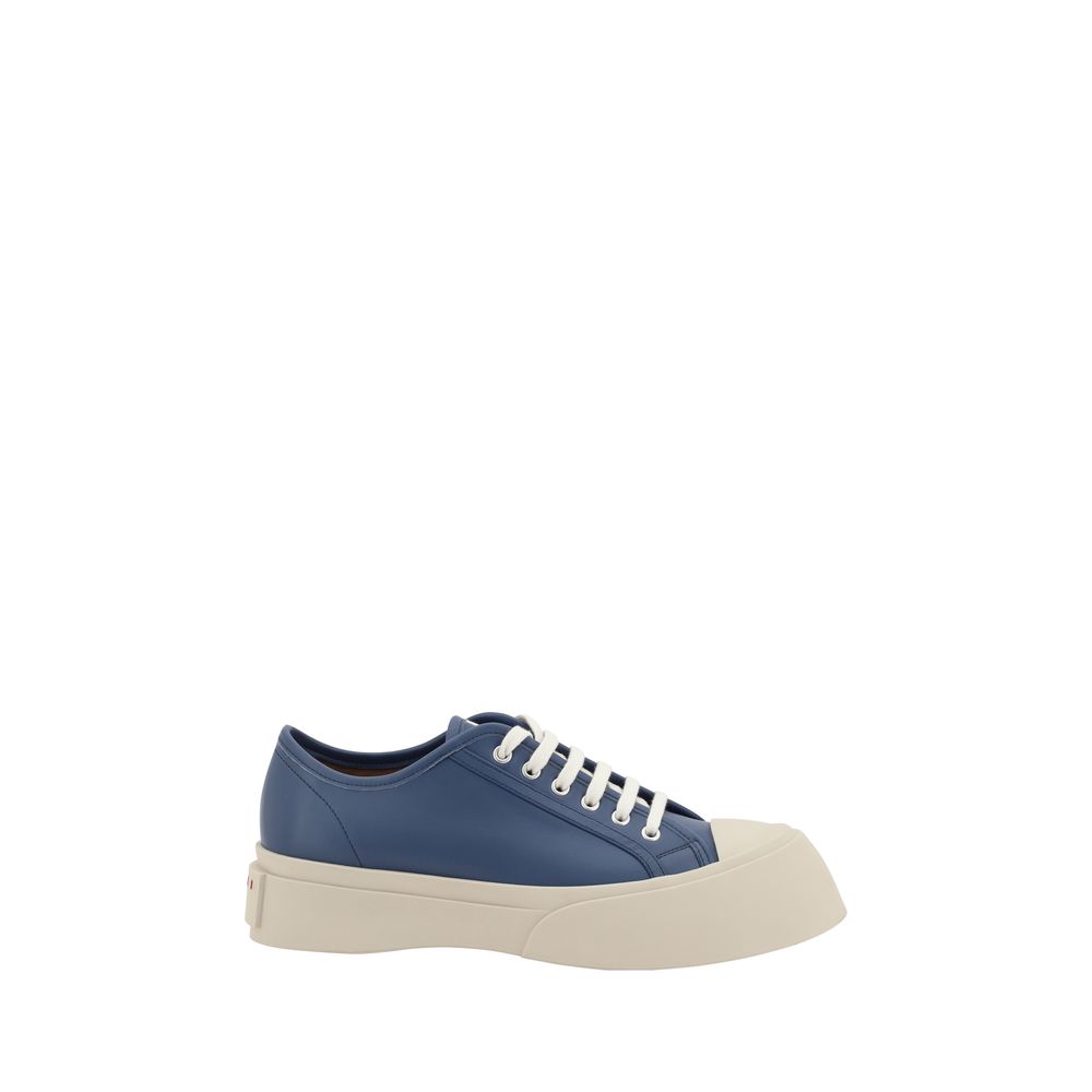 Marni White Napa Leather Pablo Sneakers
