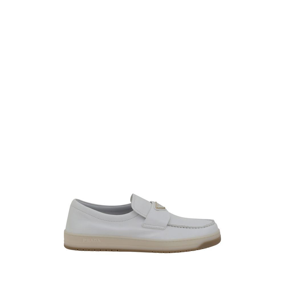 Prada Black Leather Loafers – Timeless Elegance Redefined