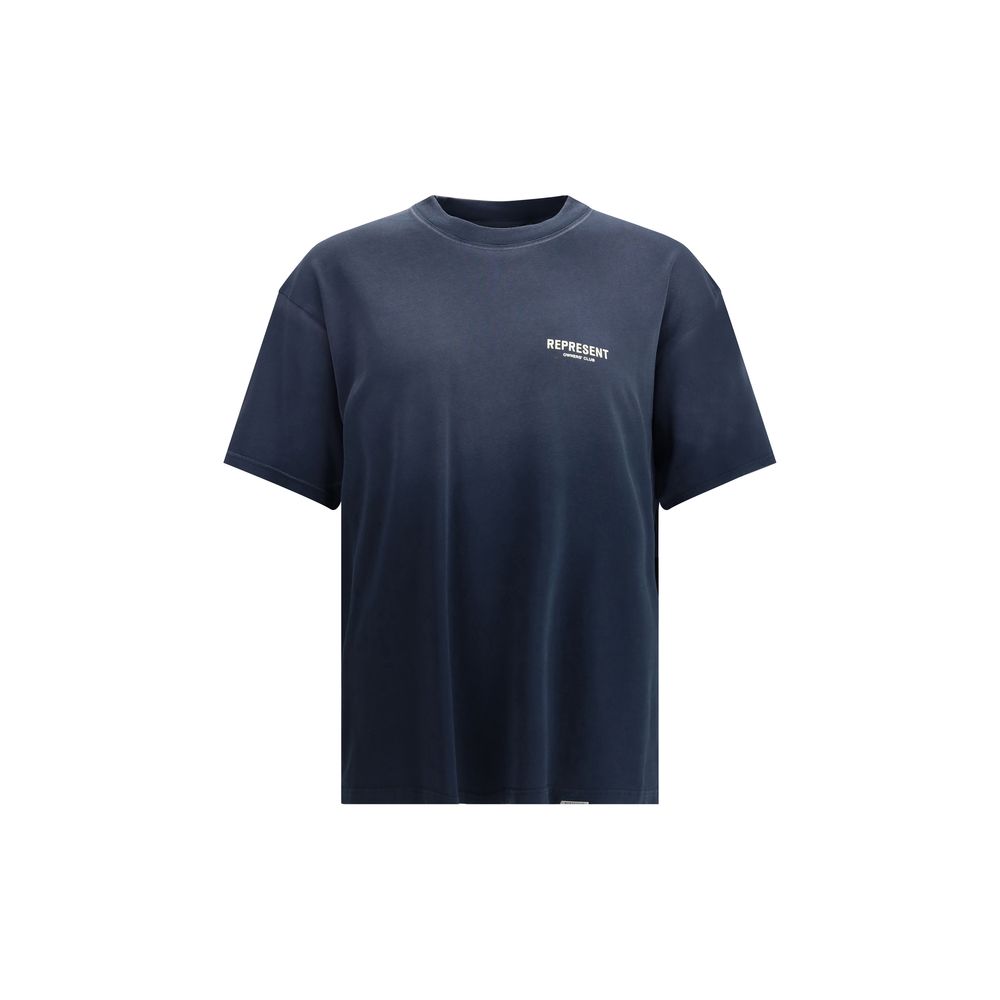 Represent White Cotton T-Shirt - Modern Elegance in Luxury Fashion
