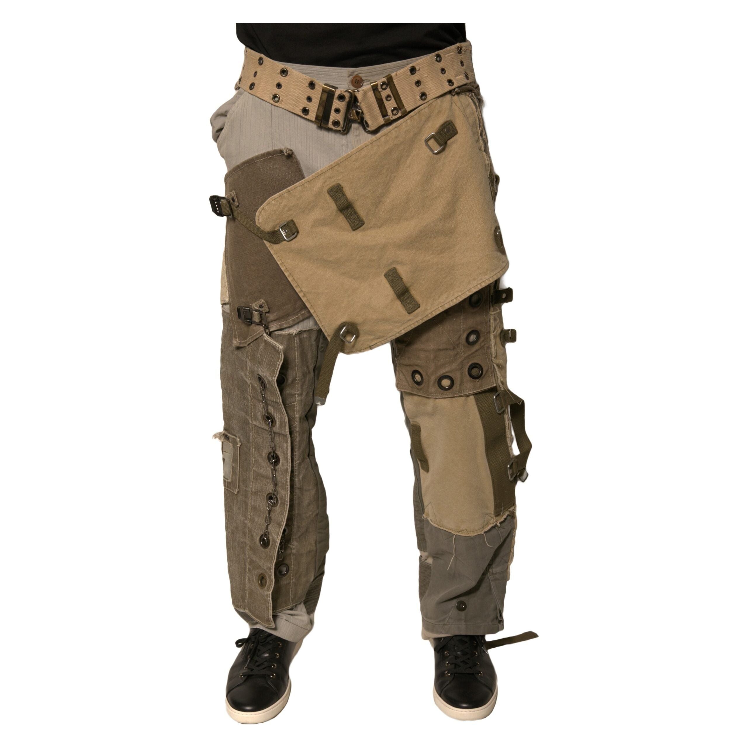 Dolce & Gabbana Multicolor Cotton Cargo Pants