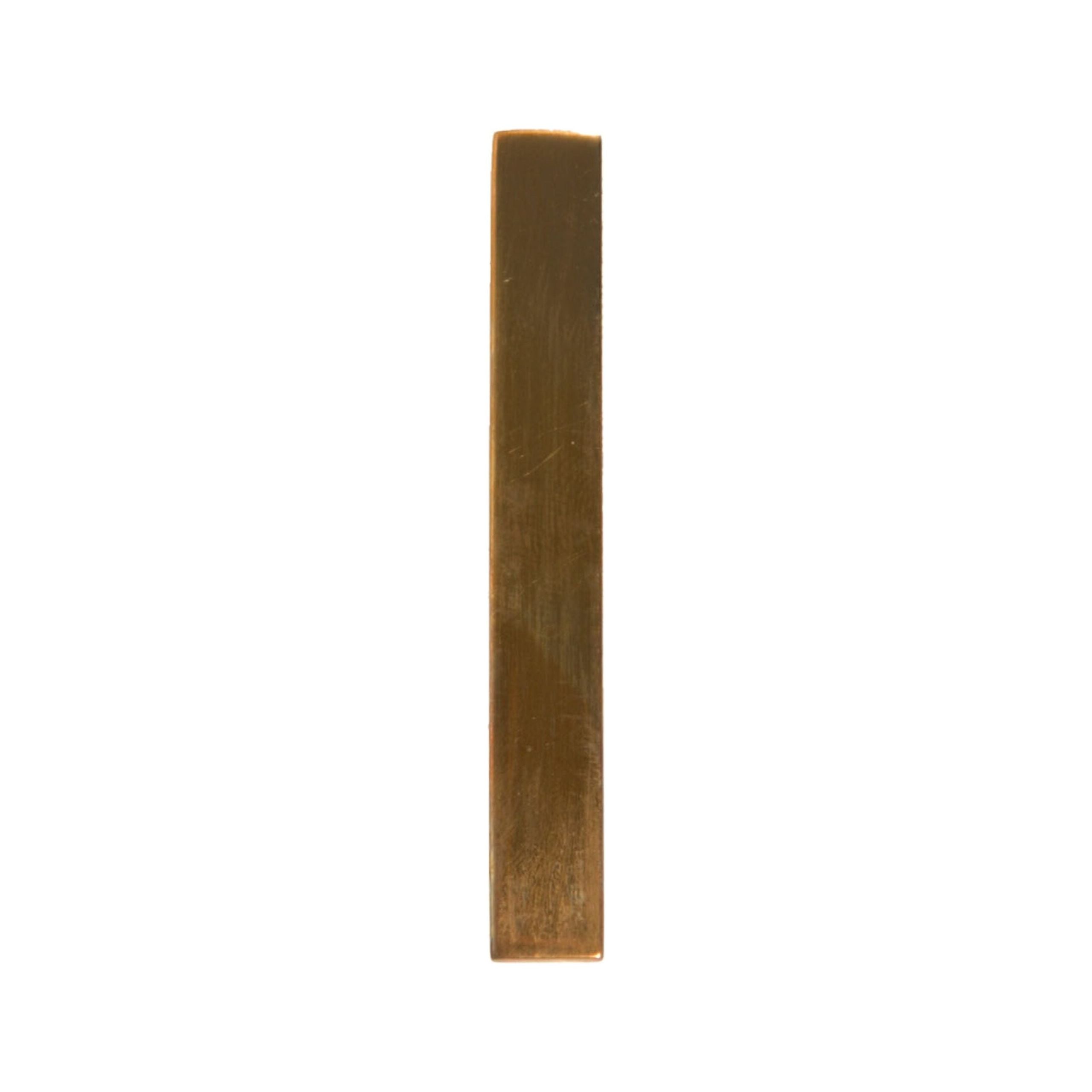 Dolce & Gabbana Gold Tone Brass Tie Clip Bar