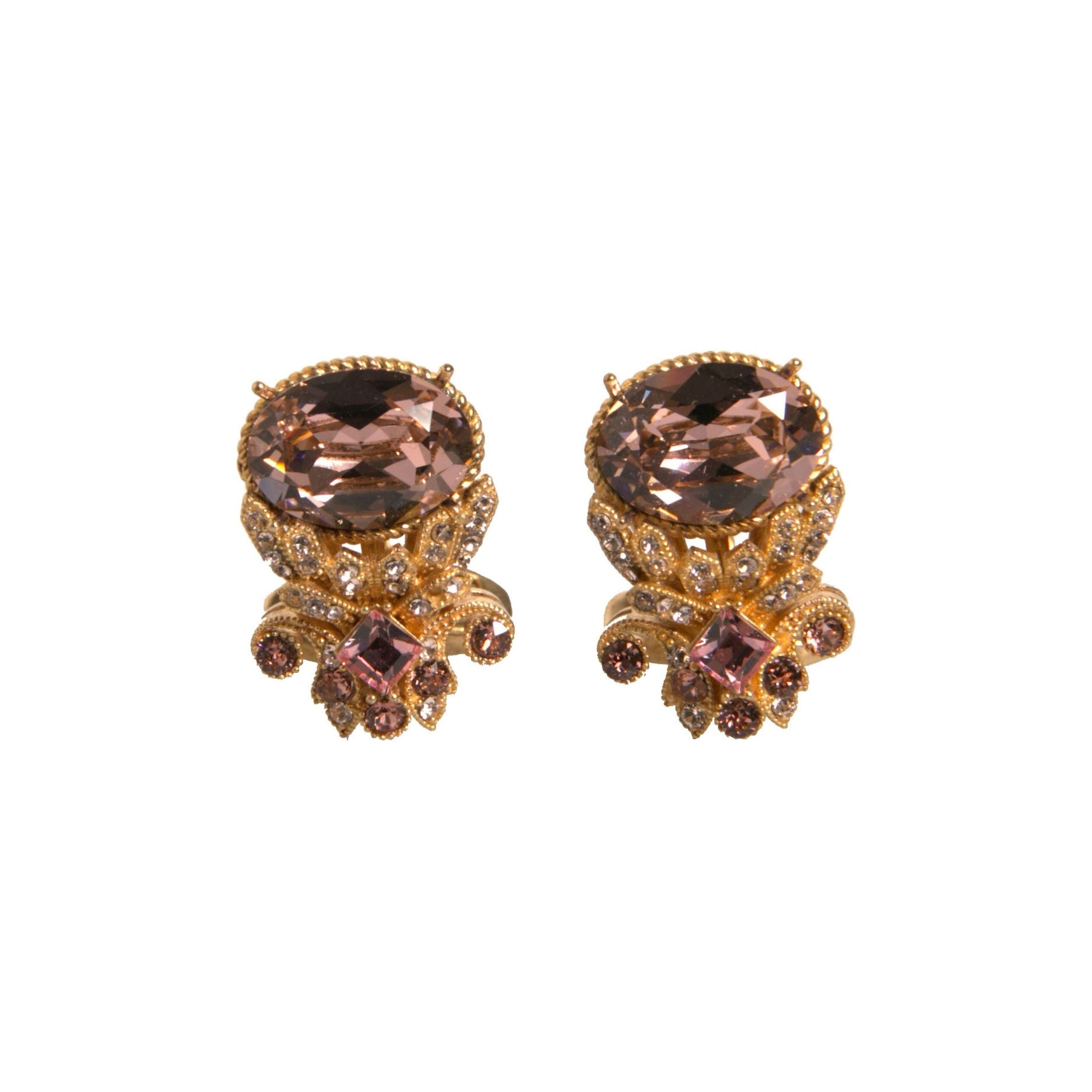 Dolce & Gabbana Gold Tone 925 Sterling Silver Cufflink