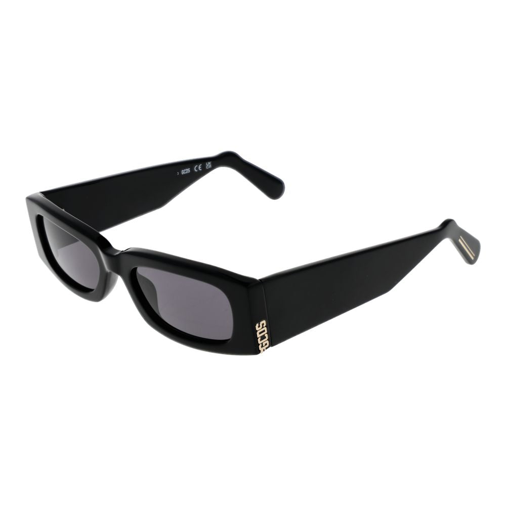 GCDS Black Acetate Sunglasses with Timeless Elegance