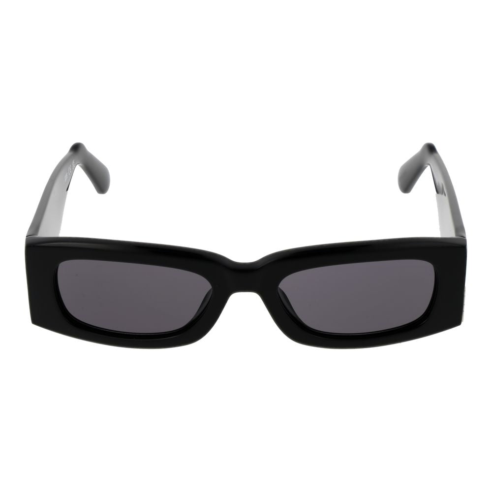 GCDS Black Acetate Sunglasses with Timeless Elegance