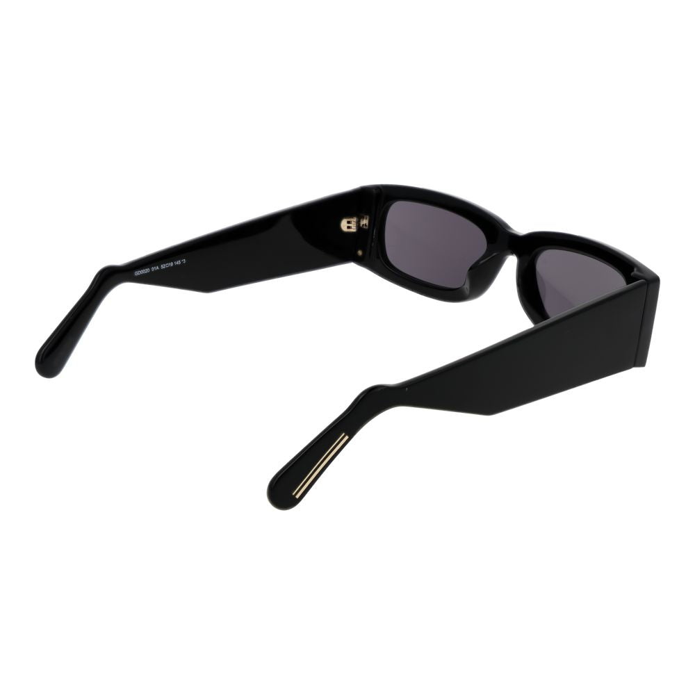 GCDS Black Acetate Sunglasses with Timeless Elegance