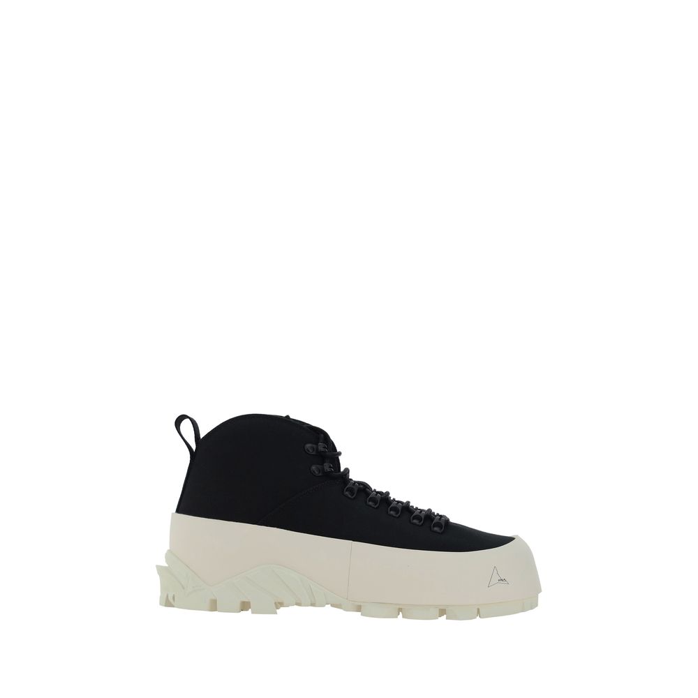 ROA White Leather Sneakers with Iconic Design and Premium Craftsmanship