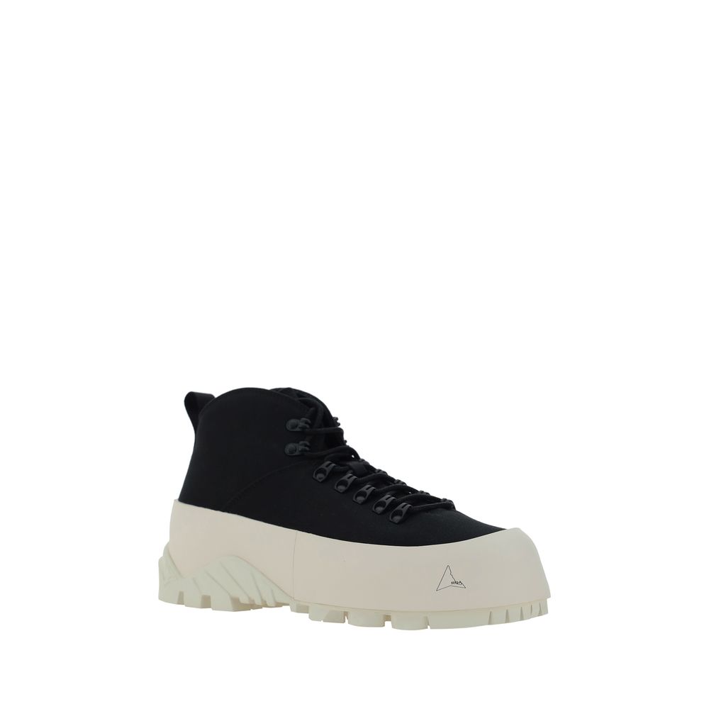 ROA White Leather Sneakers with Iconic Design and Premium Craftsmanship