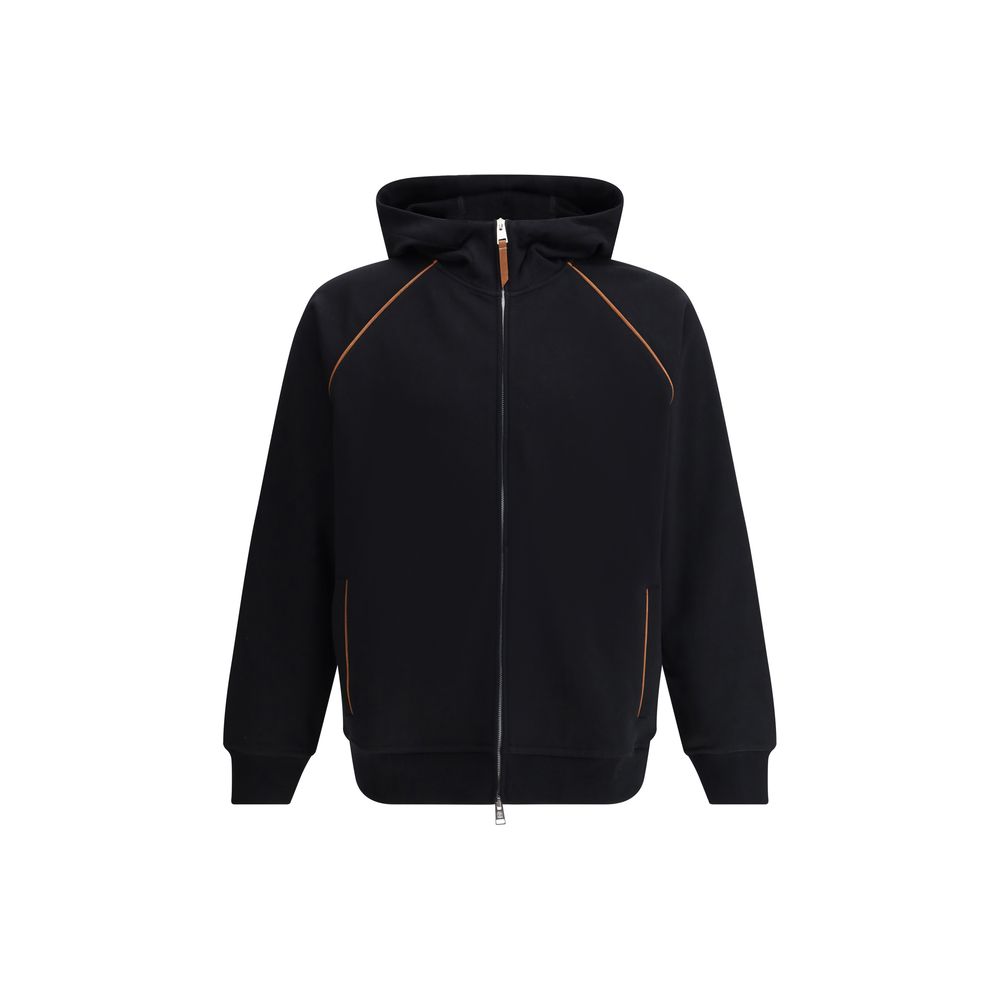 Brunello Cucinelli Grey Cotton Hoodie: Elevated Luxury Essentials