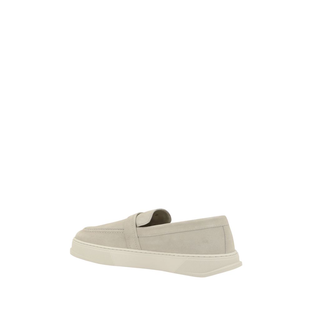 Ferragamo Black Leather Gancini Loafers - Timeless Elegance Redefined