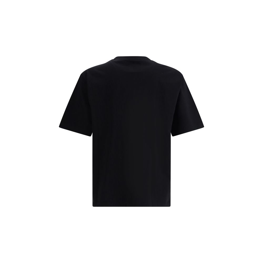 Dsquared² White Cotton T-Shirt with Print for Elevated Casual Style