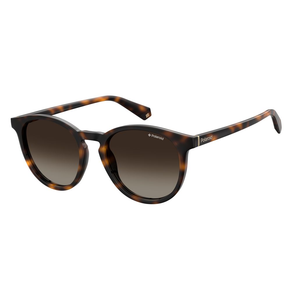 Polaroid Brown Acetate Sunglasses for Effortless Elegance