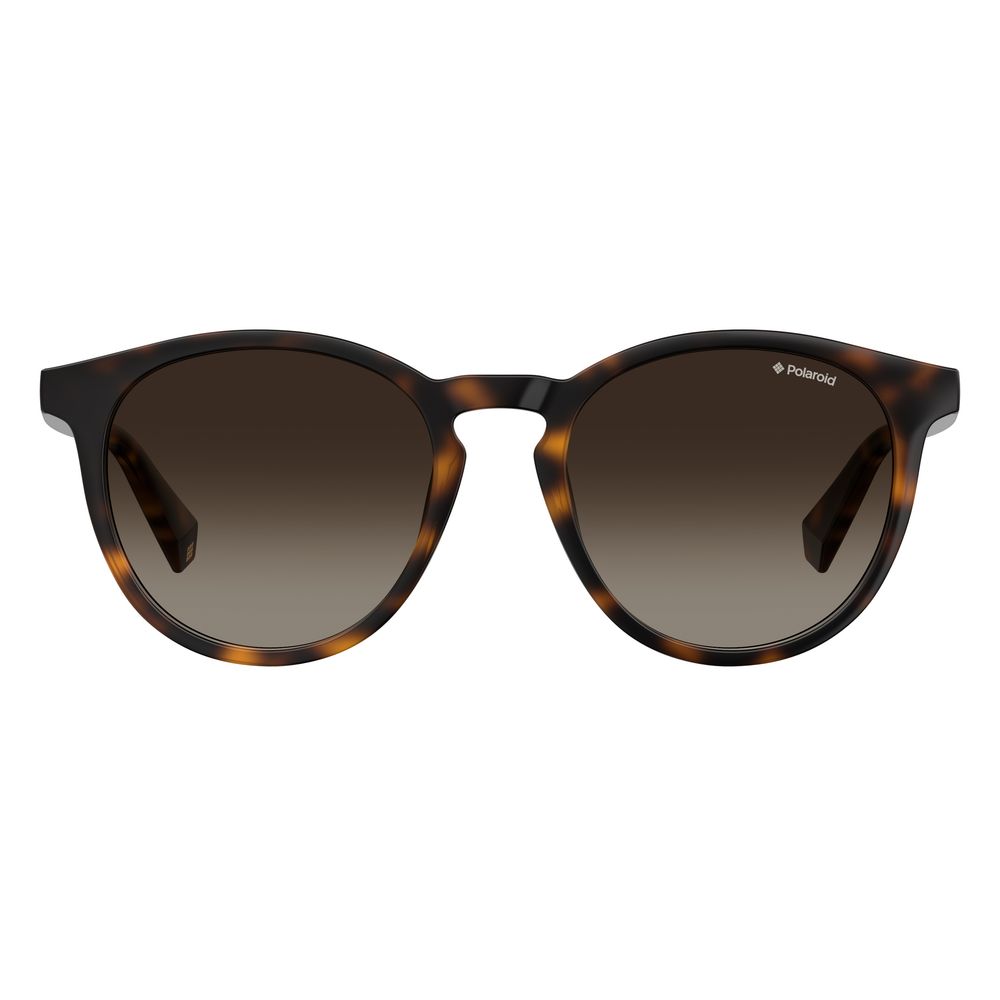 Polaroid Brown Acetate Sunglasses for Effortless Elegance