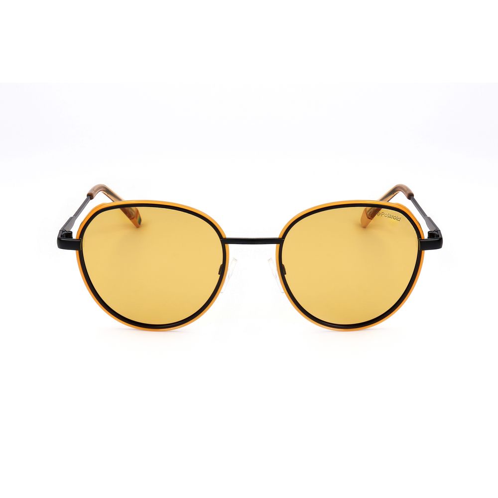 Polaroid Yellow Metal Sunglasses for Effortless Elegance