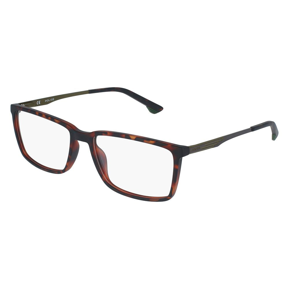 Police Brown Acetate Frames - Sophisticated Eyewear Design