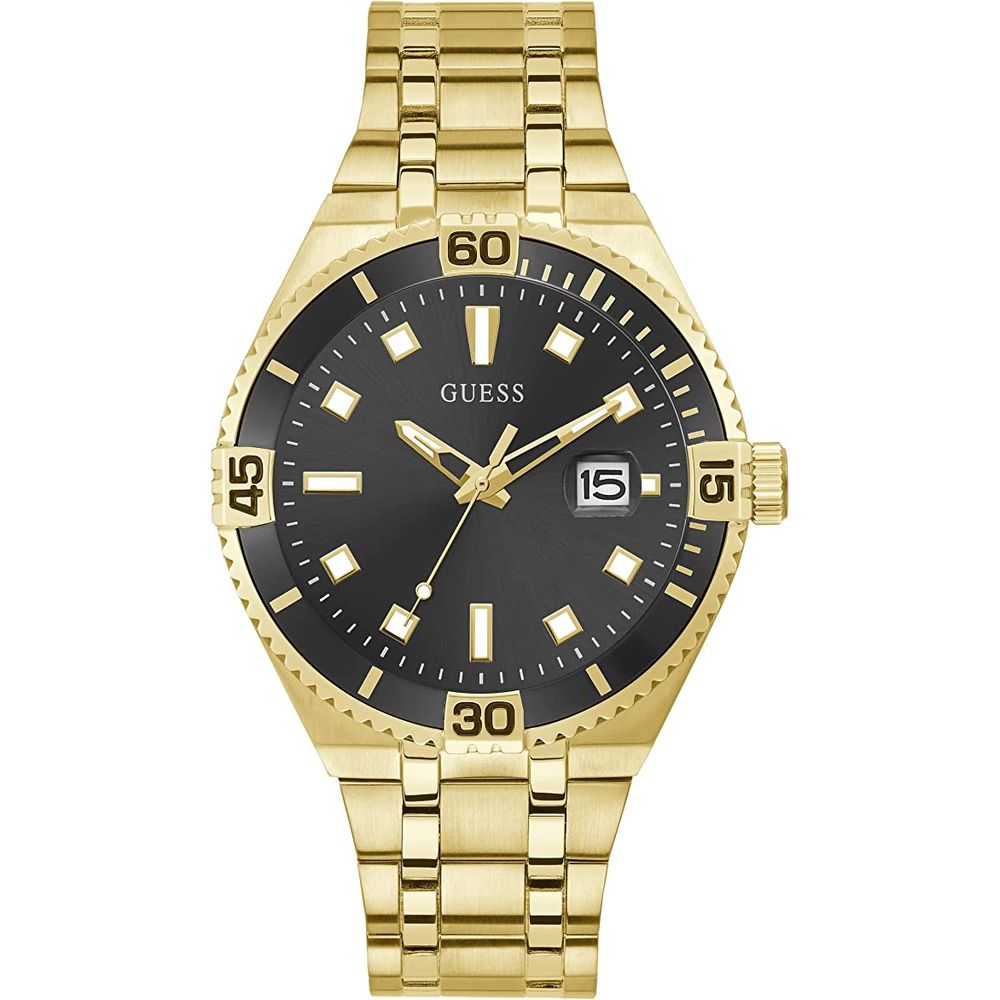 Guess Gold Stainless Steel Watch – Timeless Elegance Redefined