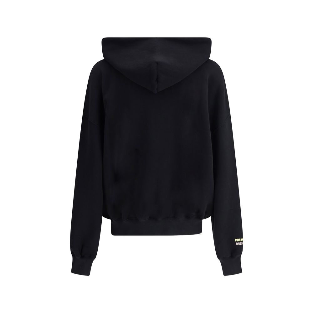 Off-White Fresco Cotton Hoodie for Urban Sophistication