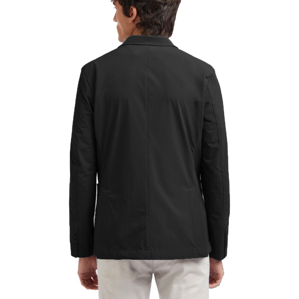 AT.P.CO Black Wool Blazer - Contemporary Elegance Redefined