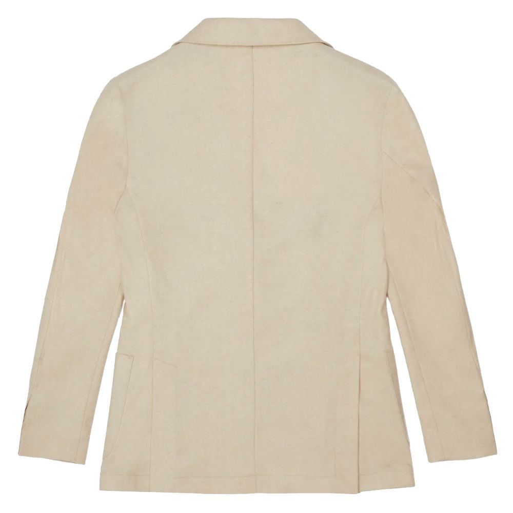 AT.P.CO Beige Linen Blazer for Effortless Elegance