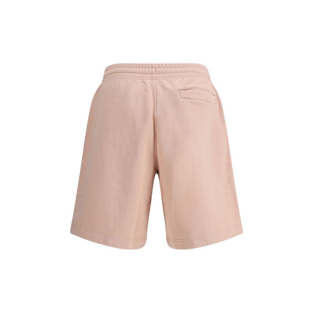 Maison Kitsuné Grey Premium Cotton Tracksuit Shorts