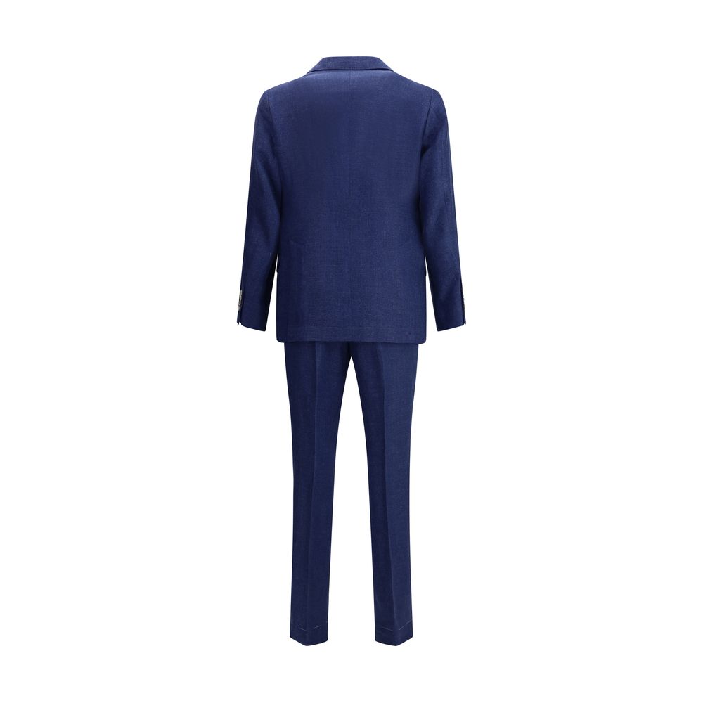 Brunello Cucinelli Beige Linen Suit for Timeless Sophistication
