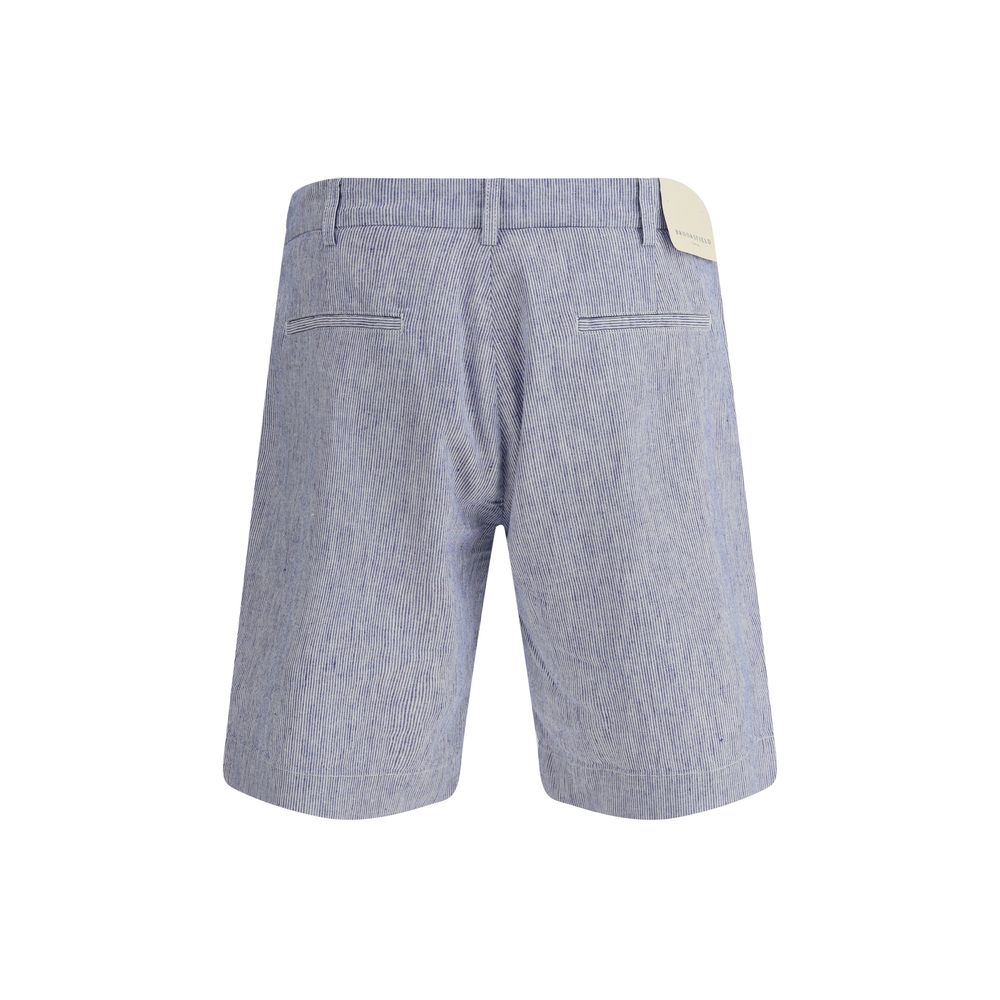 Brooksfield Beige Linen Short - Effortless Sophistication Redefined