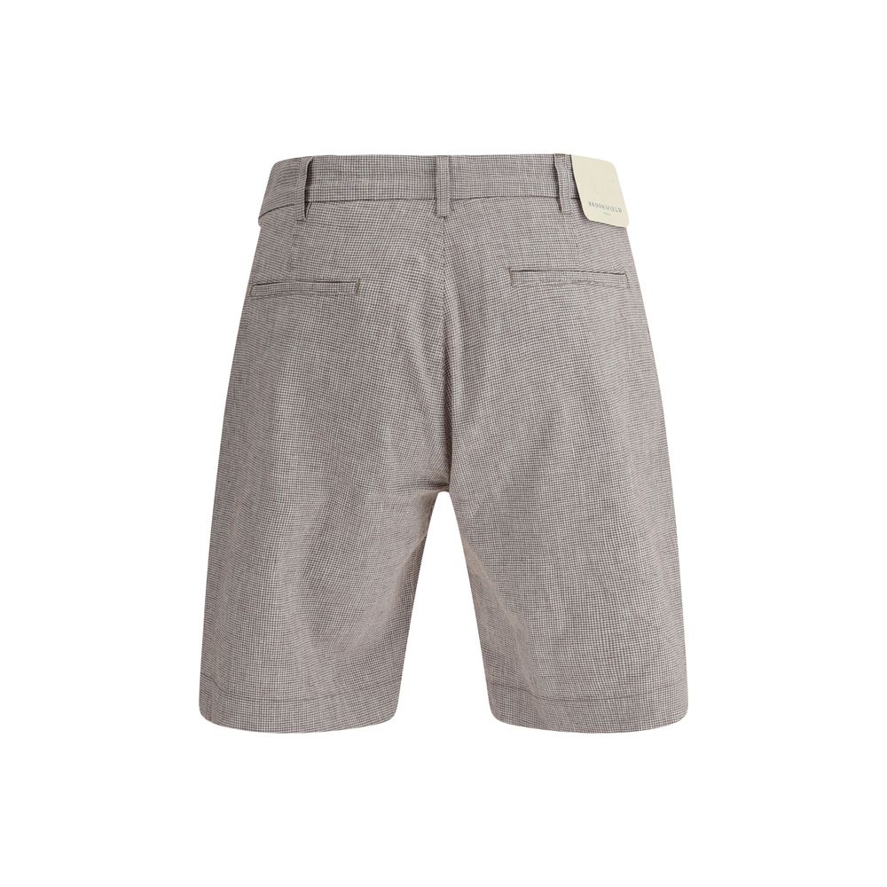Brooksfield Beige Linen Short for Effortless Summer Elegance