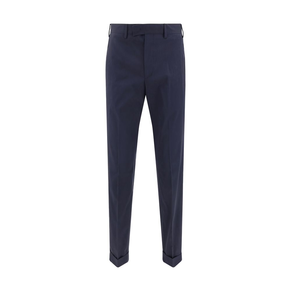 Germano Beige Cotton Pants - Effortless Elegance for Every Occasion
