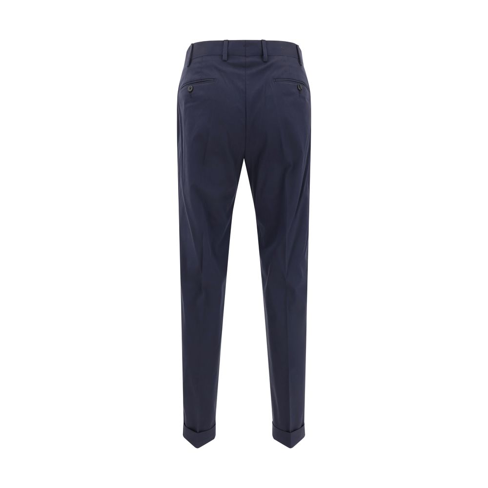 Germano Beige Cotton Pants - Effortless Elegance for Every Occasion