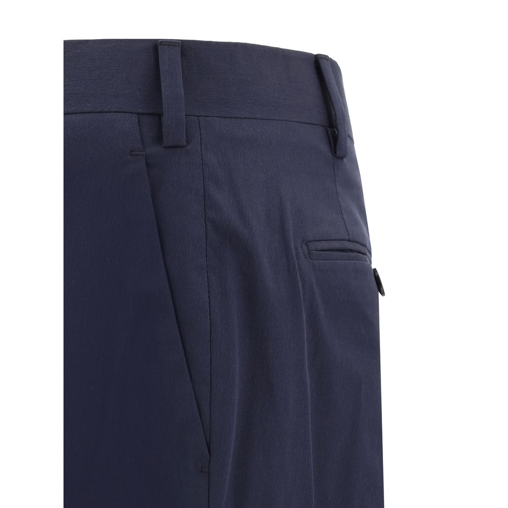 Germano Beige Cotton Pants - Effortless Elegance for Every Occasion