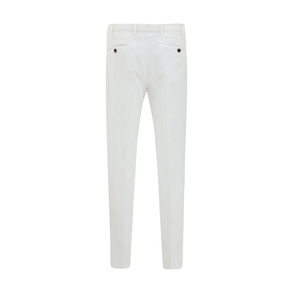 Germano Beige Linen Pants for Effortless Sophistication and Style