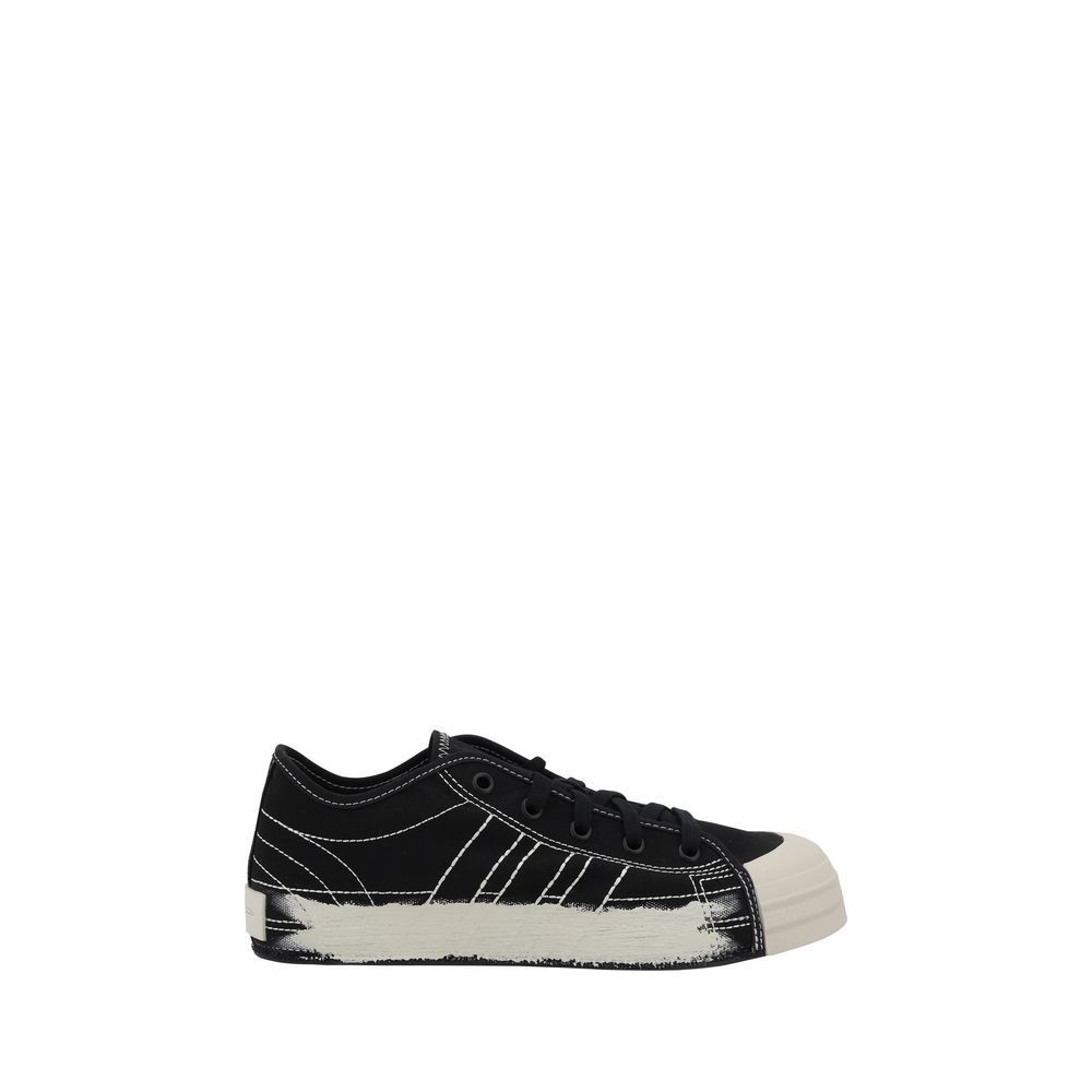Y-3 White Canvas Sneakers: Elevated Style Meets Timeless Design