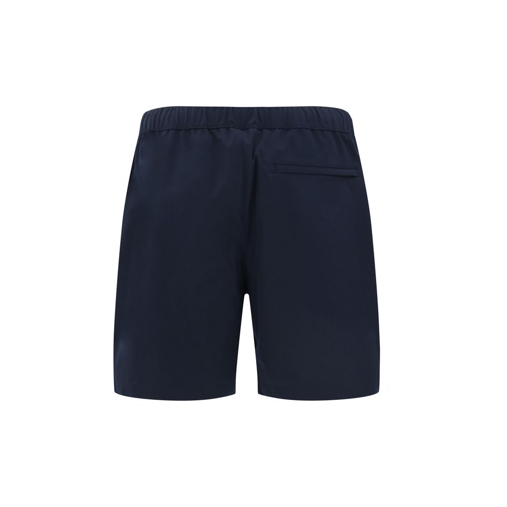 Moose Knuckles Navy Lightweight Swimshorts for Effortless Elegance