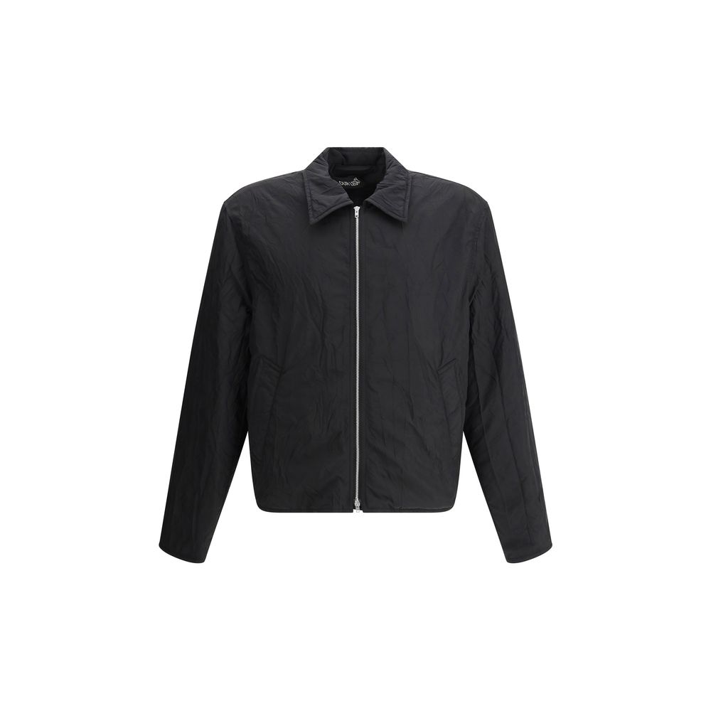 Our Legacy Navy Cotton Slight Jacket - Contemporary Elegance Redefined