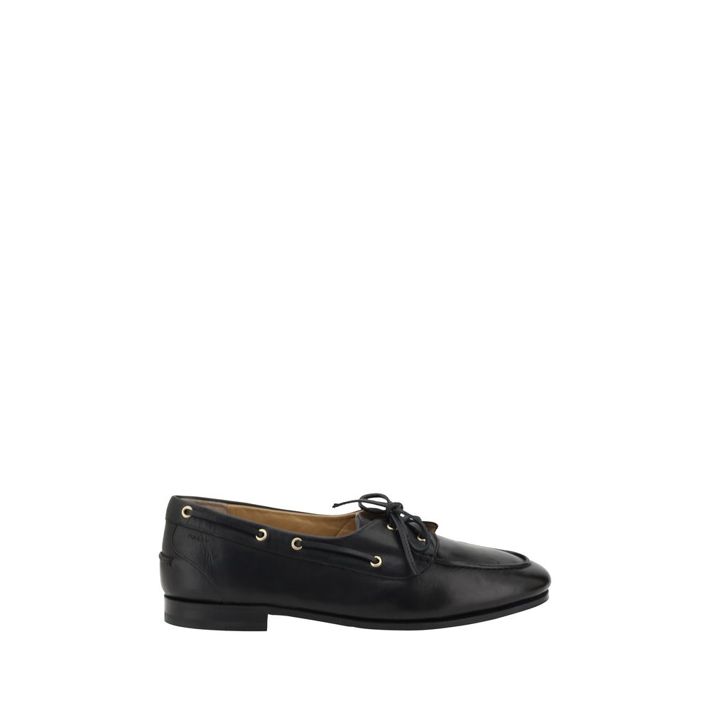 Bally Brown Leather Pathy Loafers: Timeless Elegance in Leather