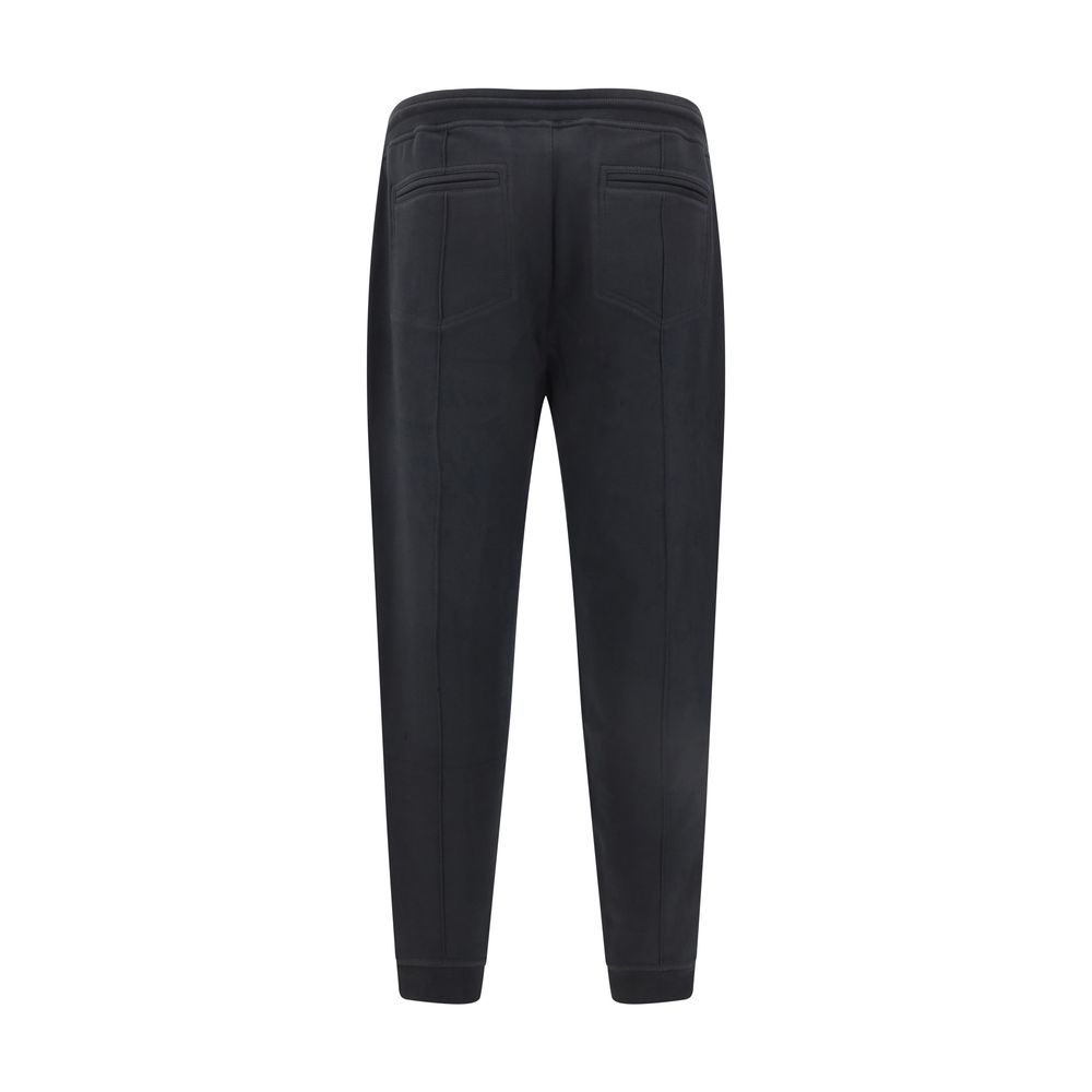 Brunello Cucinelli Grey Premium Cotton Sweatpants