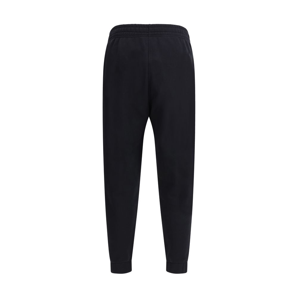 Maison Kitsuné Grey Cotton Sweatpants in Luxe Comfort Design
