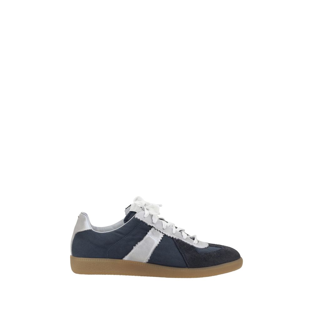 Margiela Grey Suede Sneakers for Elevated Contemporary Style