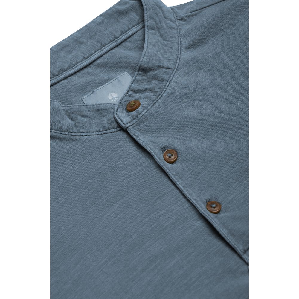 AT.P.CO Light Blue Cotton T-Shirt for Elevated Casual Style