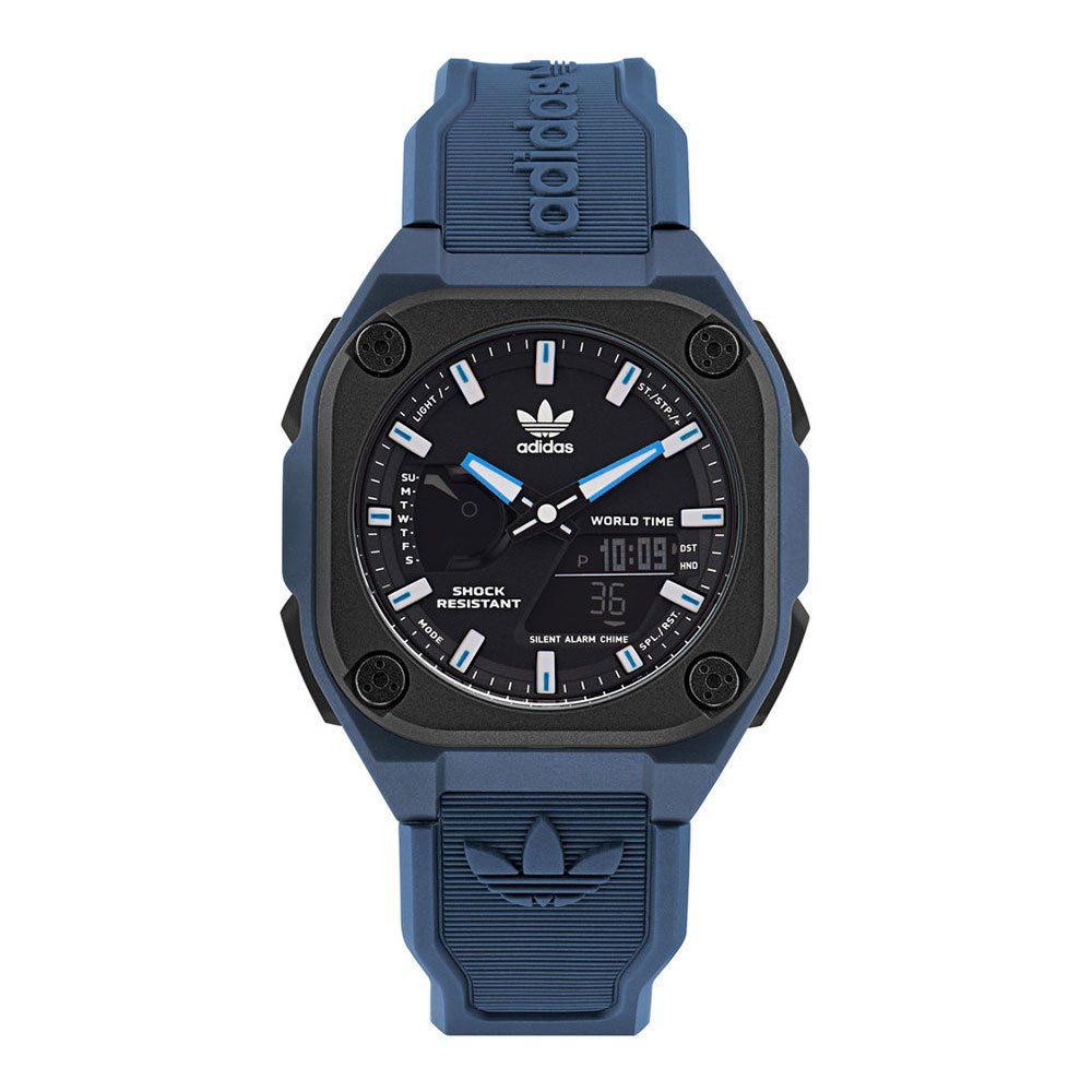 Adidas Blue Silicone Watch - Modern Elegance Redefined